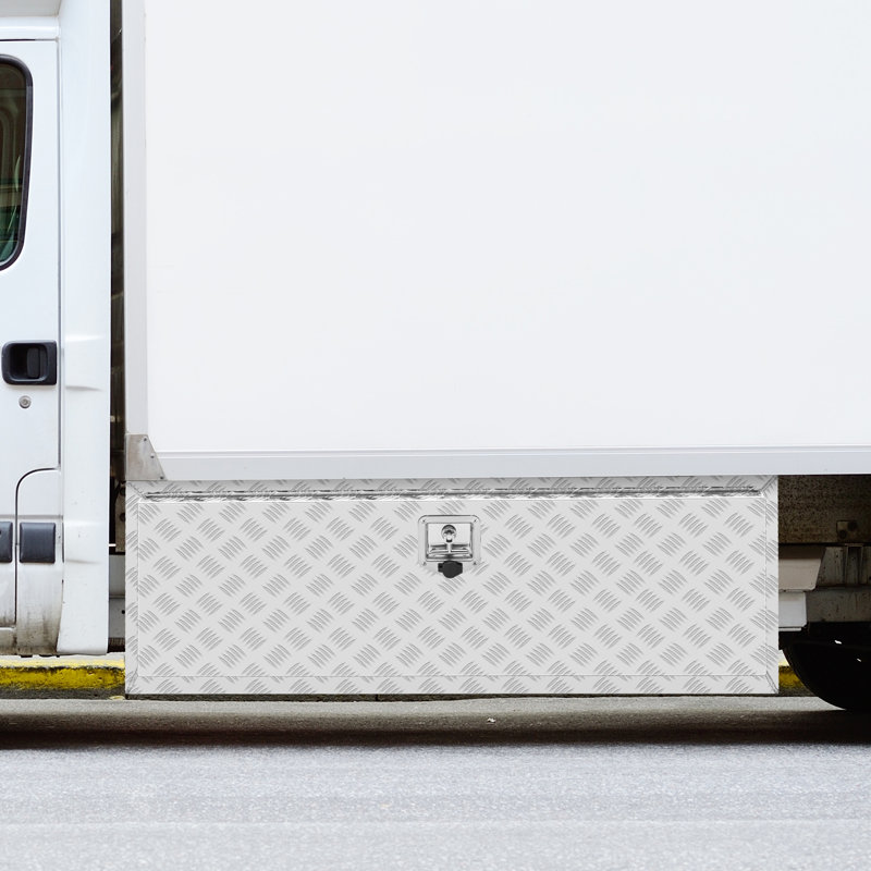 Everly Quinn Underbody Truck Box, 48"×17"×18" Pickup Storage Box