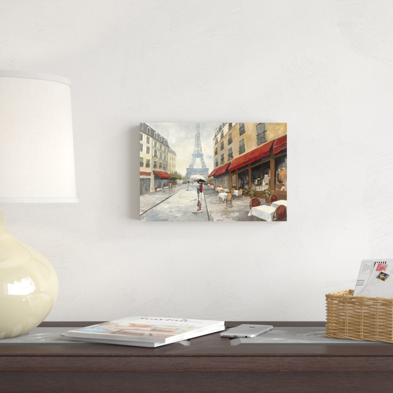 Le matin à Paris, H 8 po x l 12 po x P 1,25 po