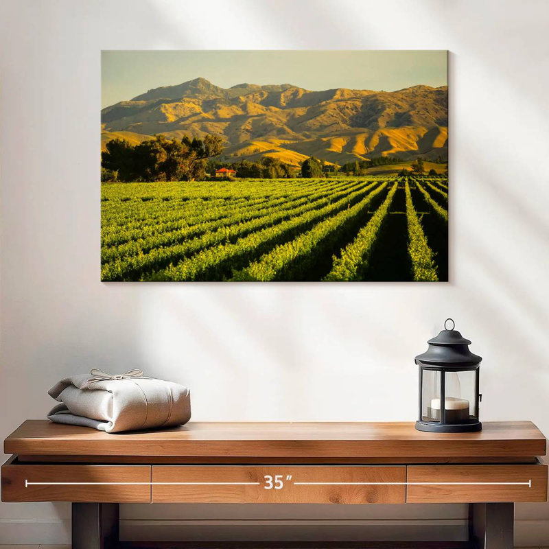 Alvord Blenheim Vineyard, H 8 po x l 12 po