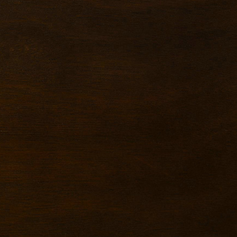 Table de chevet Cappuccino avec deux tiroirs soigneusement conçus pour la chambre à coucher 2 tiroirs, aspect attrayant