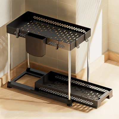 Étagère de rangement multi-fonctionnelle pour salle de bain