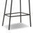 Polyethylene (PE) Wicker Outdoor Stool with Cushion-120796948-99425542-99424062
