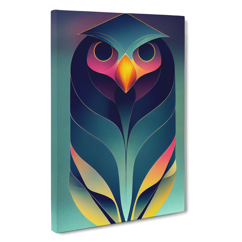 Futuristic Bird - Wrapped Canvas, 50cm H x 35cm W x 3cm D