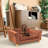 Critter Sitters Medium Pet Bed in Brown-120243336