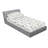 Microfiber Floral Fitted Sheet-561041931-646111033