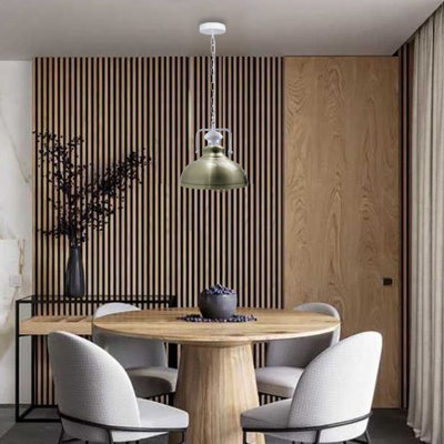 Lockett 1 - Light Satin Nickel Pendant