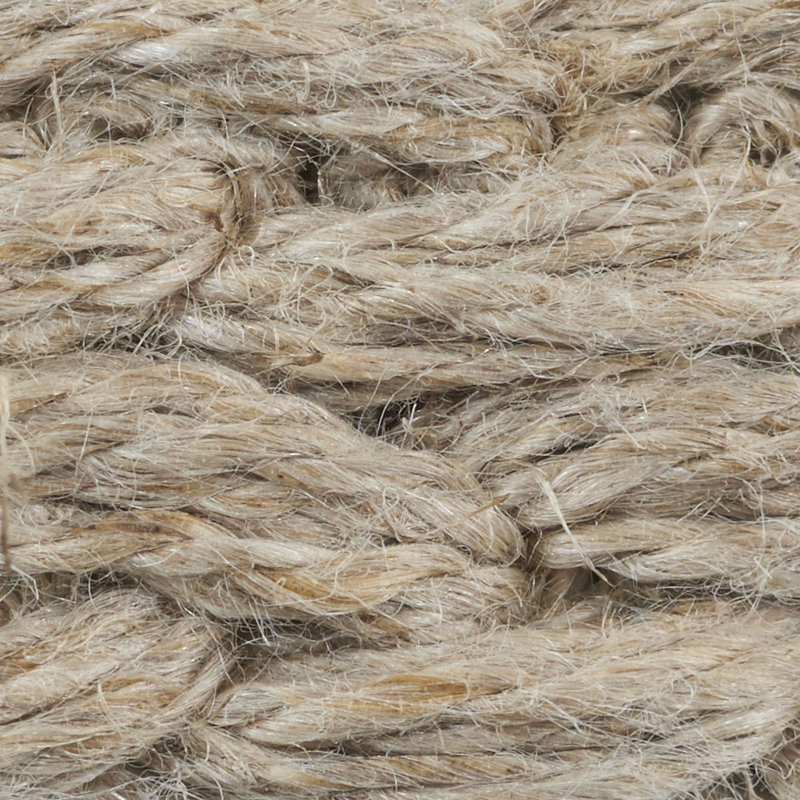 Ruban de lin tressé étroit, Naturel