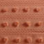Édredon élégant avec literie de couleur rouille rouille-124311799-124311795