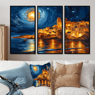 Moonlit, Égypte dans la nuit étoilée, désert, scène II