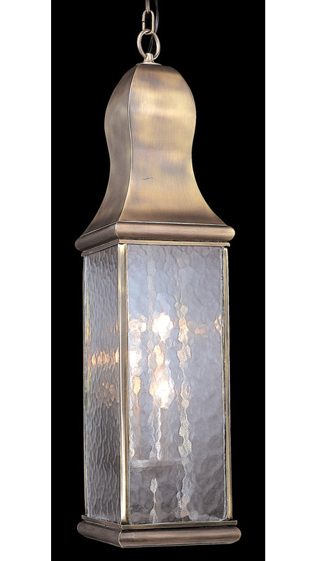 Madge 3 - Light Outdoor Hanging Lantern, Harvest Bronze