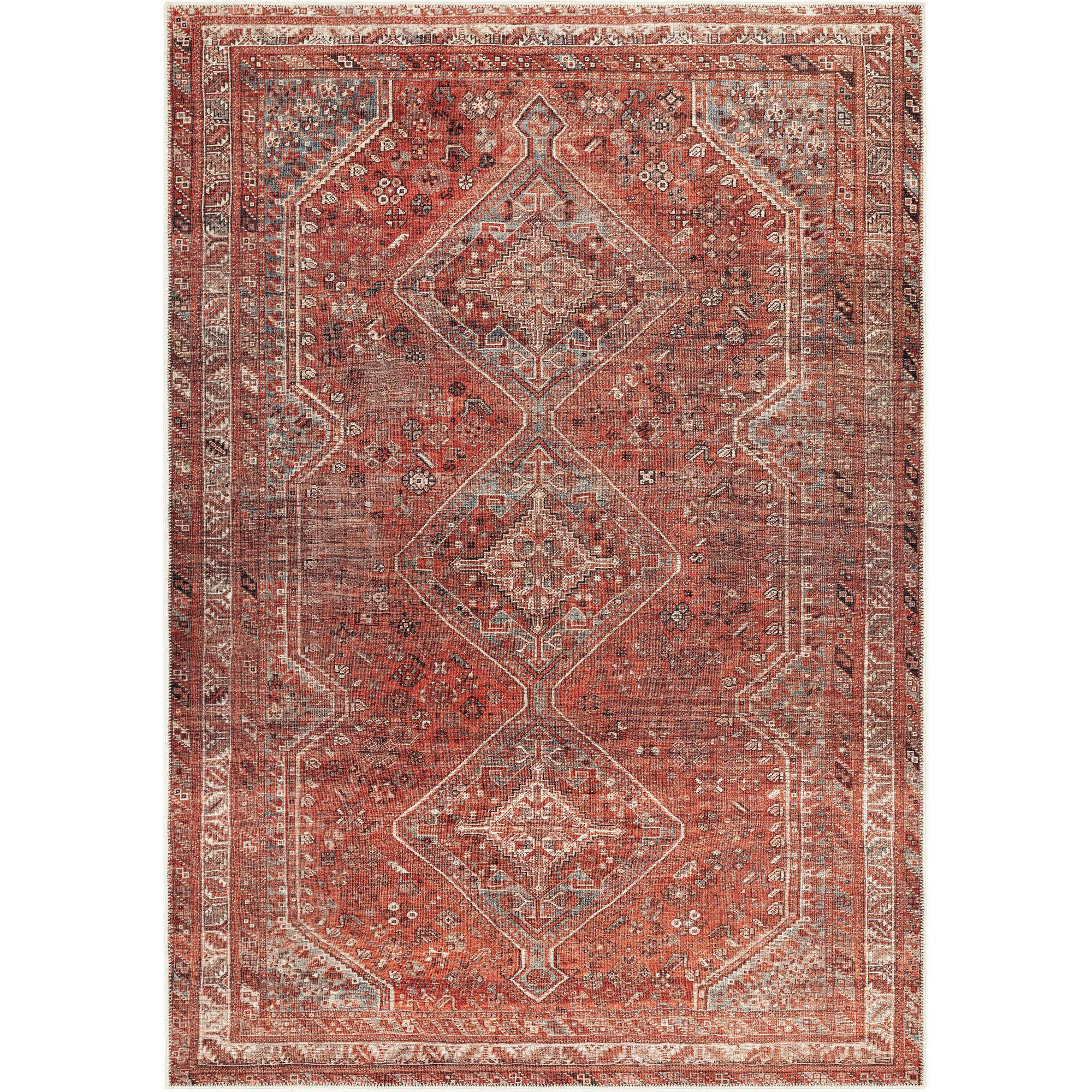 Bungalow Rose - Hemmer Machine Washable Indoor Area Rug