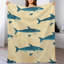 Jeté en flanelle de luxe Bluefish-133233480