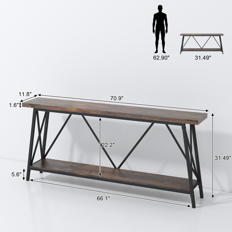 70.9 Inch Extra Long Sofa Table