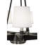 Lustre géométrique 8 lumières ombré Cosmos-36390891
