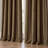 Dupioni Silk Room Darkening Cotton Lining Curtain Panel with Back Tabs for Bedroom-9704406