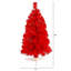 2 pi Arbre de Noël artificiel rouge-1404908193-1404908206