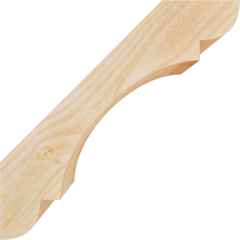 Attelle de genou olympique, Sapin de Douglas, H 20 po x l 6 po x P 20 po, Sciage brut