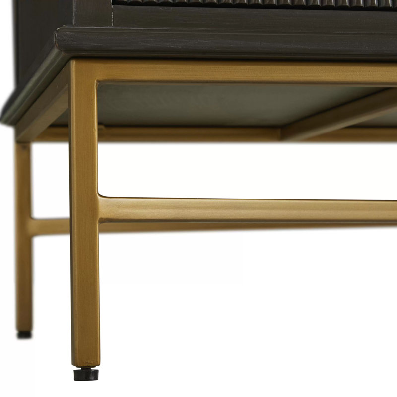 Riggs Chest - Dark, Sesame Black, Stained Brass