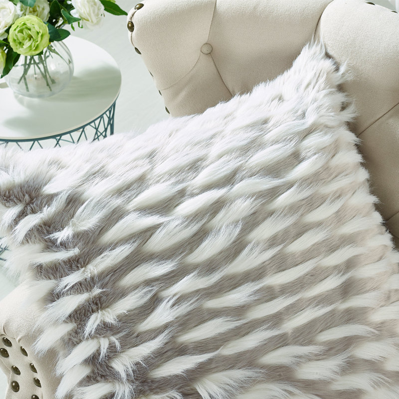 Square Euro Cushion Cover, Grey