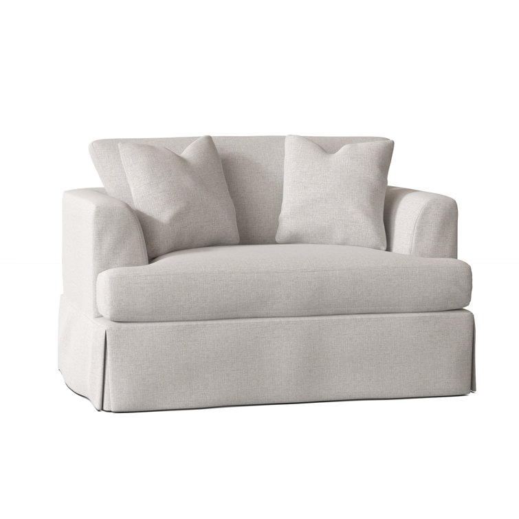 Lucia Slipcovered Chair and a Half