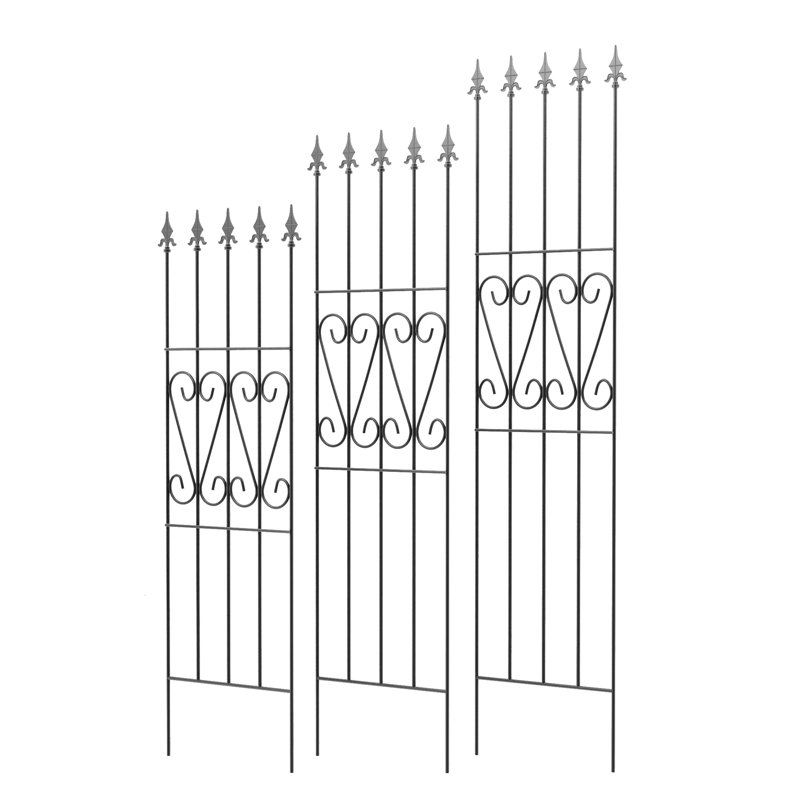 Anvi 47cm W Metal Lattice Panel Trellis, 143cm H x 47cm W x 1cm D