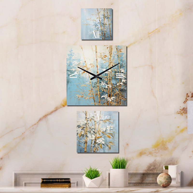 Maigan Metal Wall Clock