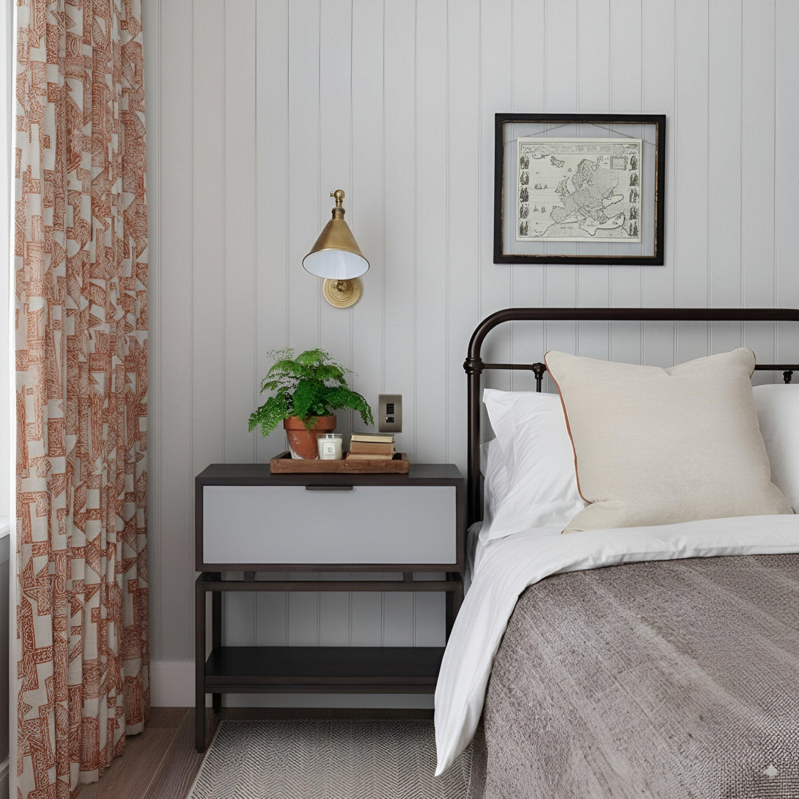 Avalon Mahogany Nightstand