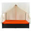 U_STYLE Méridienne d'extérieur double avec rideaux-1950912088
