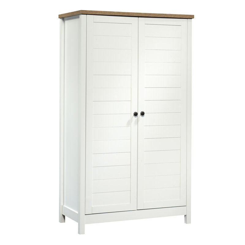 Grado 3 - Shelf Storage Cabinet, White