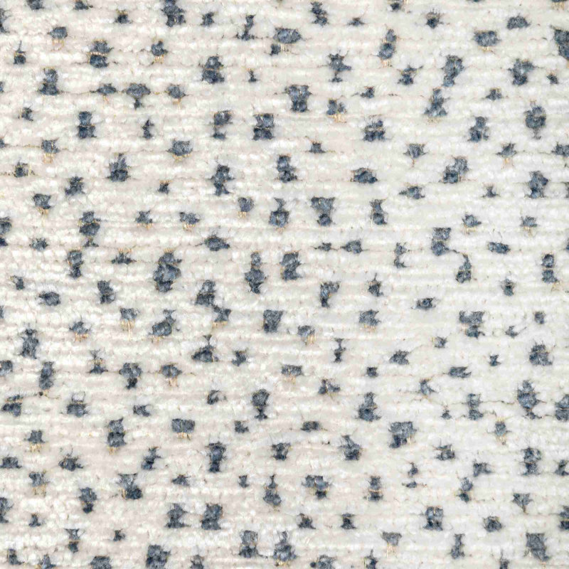 Trad Nouveau Lynx Chenille Fabric, Chambray
