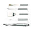 BergHOFF Essentials Cubo 6Pc 18/10 Stainless Steel BBQ Grilling Tool Set with Metal Case