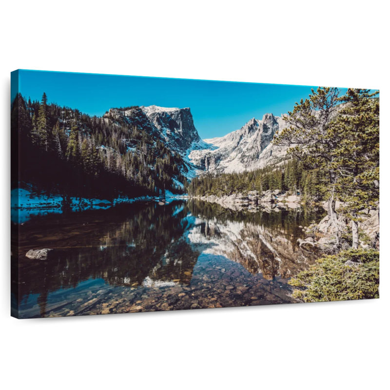 Alvord Snowy Colorado Mountains, 30" H x 45" W