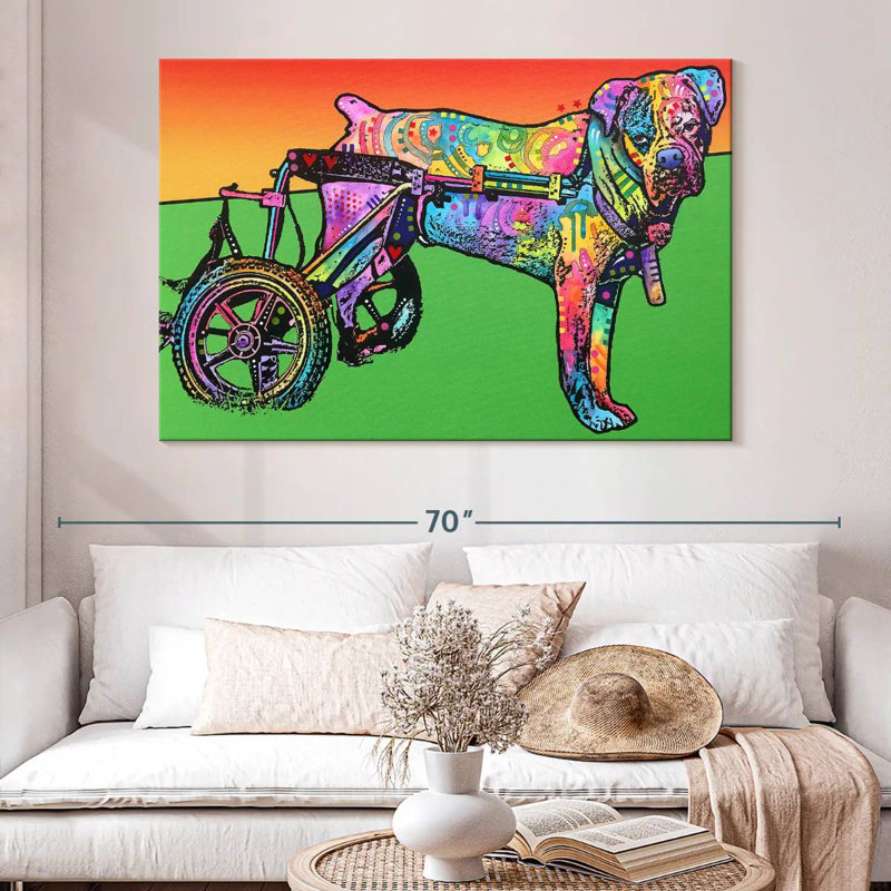 Brampt Ospa On Wheels, 34" H x 51" W