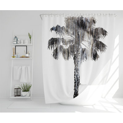 Asmara Polyester Shower Curtain Set