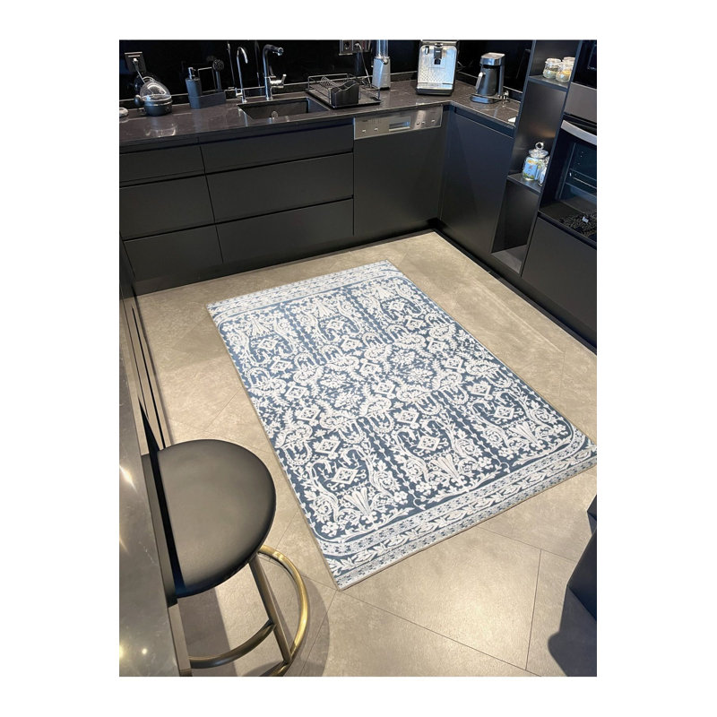 Tapis décoratif lavable à la machine, Carré 3 pi 3 po