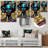 Gwendylan Abstract Wall Decor on Metal-2136929949