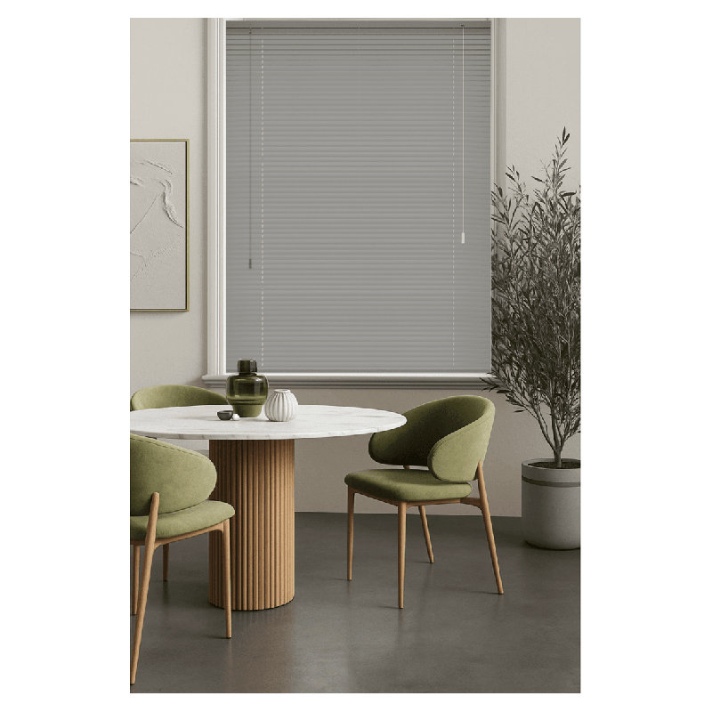 Room Darkening Venetian Blind, 135cm W x 213cm L, Grey