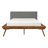 Upholstered Headboard Platm Bed-223410253