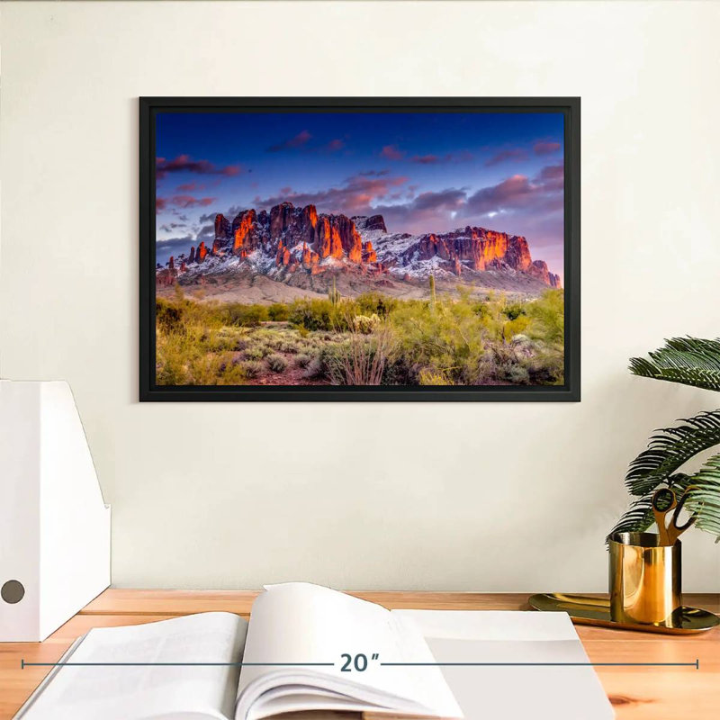 Alvord, Arizona Superstition Mountains, H 9 po x l 13 po