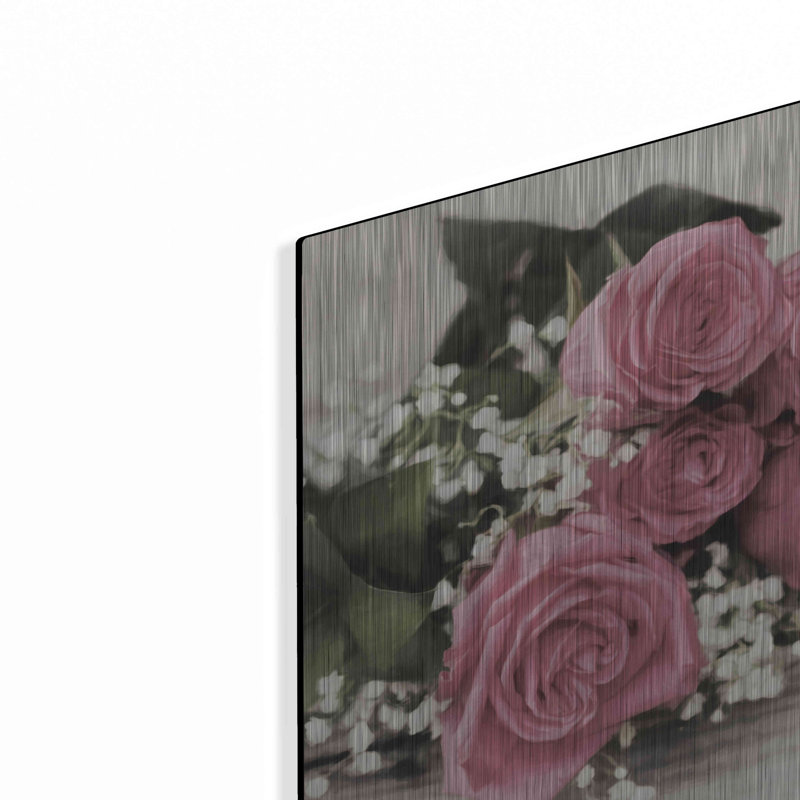 Winston Porter «True Love» par Lori Deiter, art mural en métal, H 16 po x l 24 po