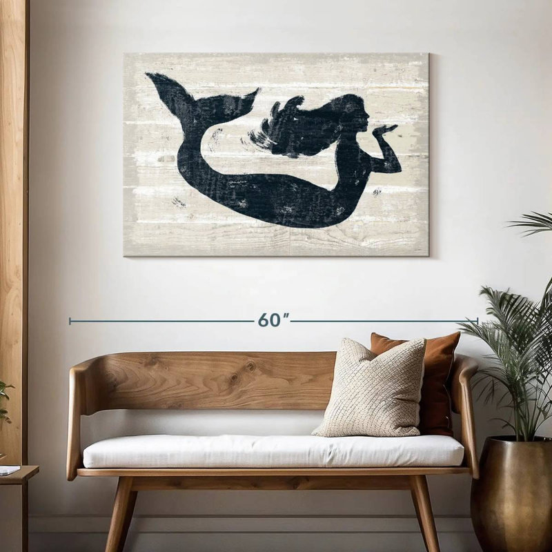 Kelan Driftwood Coast I - bleu, H 30 po x l 45 po