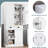 72" Pantry with Door Shelves