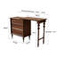 Commode et coiffeuse à rallonge en bois massif rétro