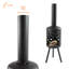 Gozo Fire Bowl 30cm, Fire Pit for Garden Terrace Heating, Fire Basket with Spark Protection-2117755336