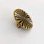 Full Daisy 1-15/16" Diameter Round Knob in Antique Brass