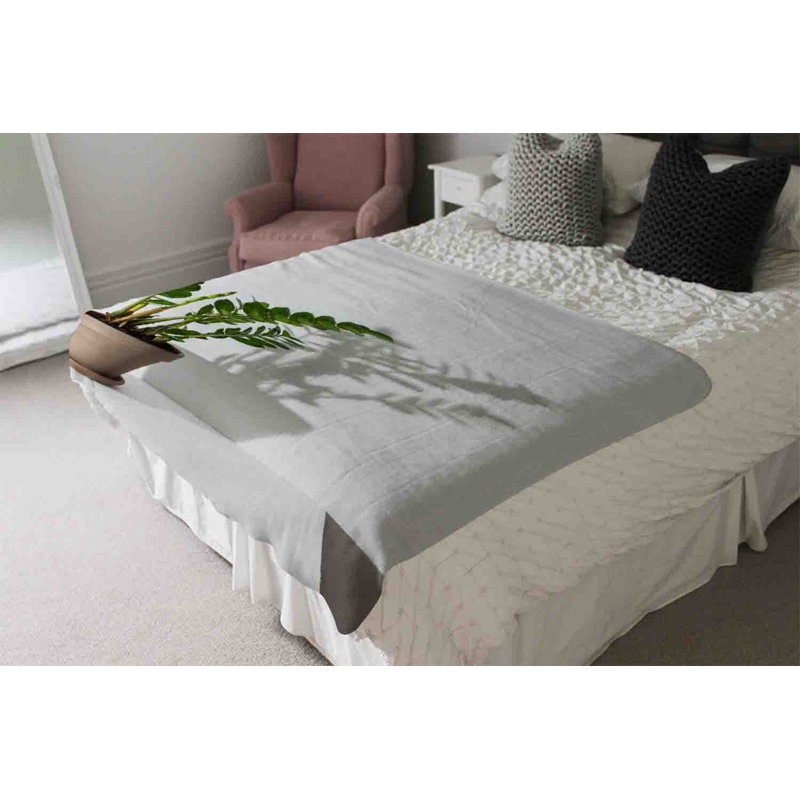 Mohsina Plain Weave / Muslin Throw Blanket