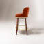 Alma Upholstered Stool with Solid Wood Frame-55964069-55964072-55964085