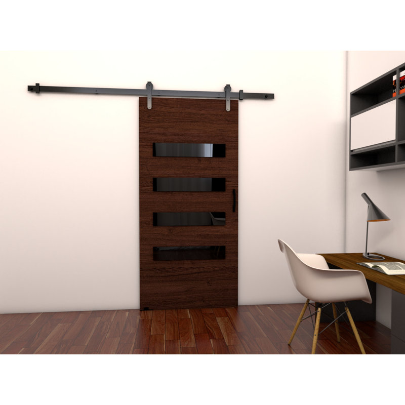 Resto Veneers Sliding Doors, 205cm H x 106cm W x 1.6cm D, Wenge