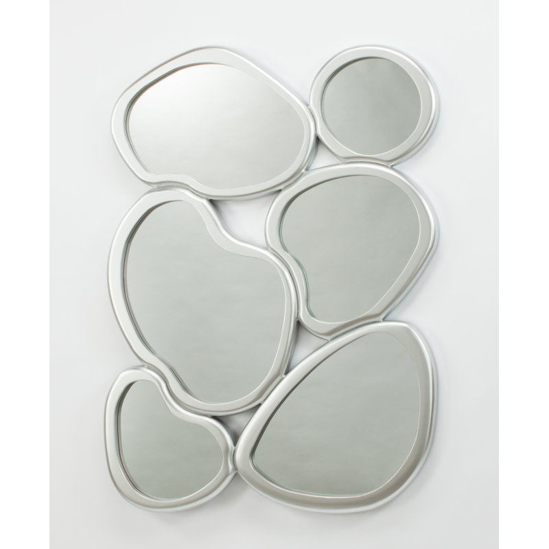 Flat Engineered Wood Wall Mirror