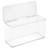Stackable Hinged-Lid Pantry or Kitchen Storage Box - Lidded Storage Box for Organizing Cabinets and Under Sinks